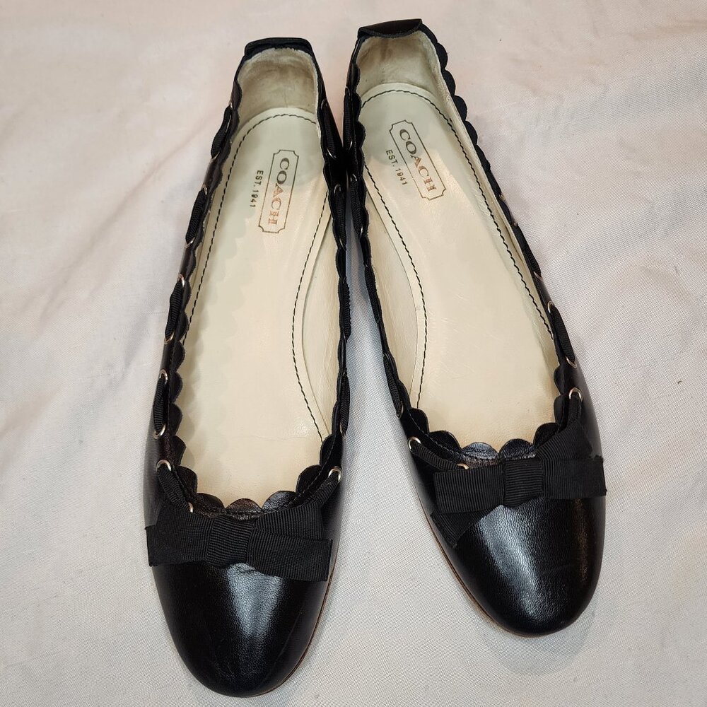 Coach | Tilly Leather Ballet Flats